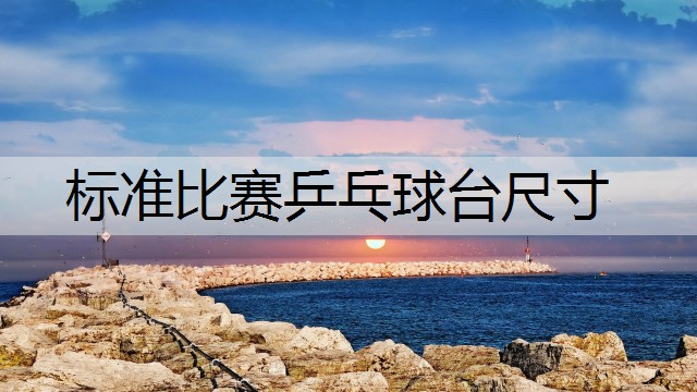 标准比赛乒乓球台尺寸