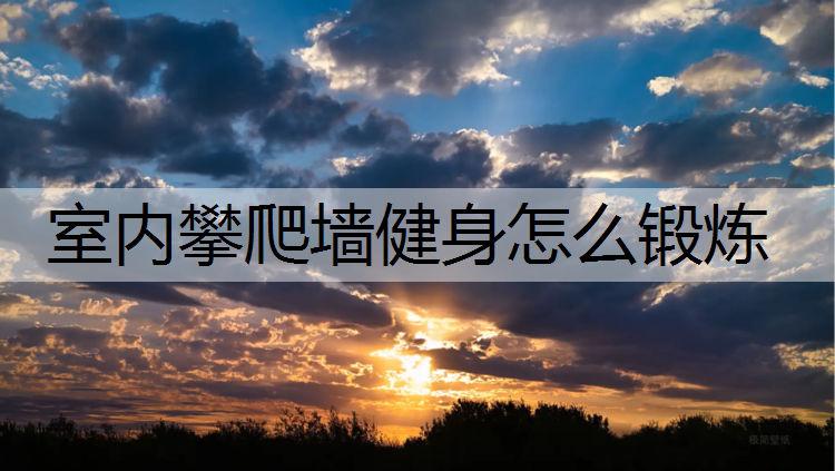 室内攀爬墙健身怎么锻炼
