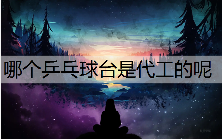 哪个乒乓球台是代工的呢