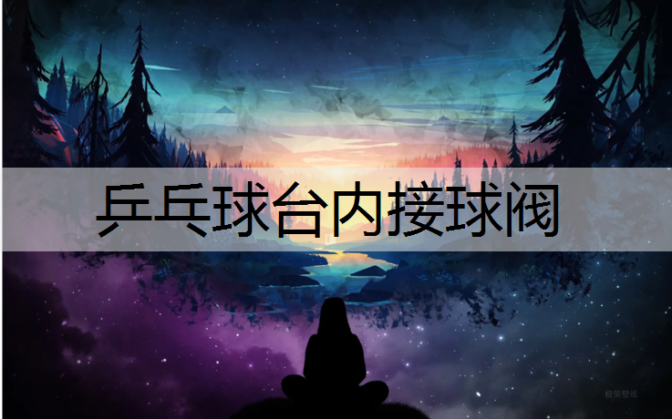 乒乓球台内接球阀
