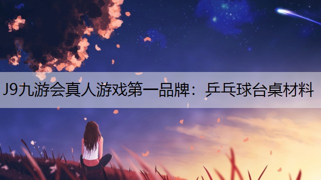 乒乓球台桌材料